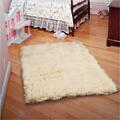 Linon 9 X 12 Ft. 5A Flokati Flat Woven Area Rug - Natural FLK-5AW91